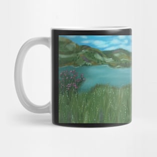 Lake In Spanish Countryside Mug